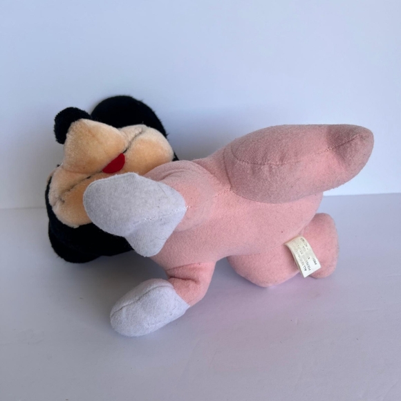 Vintage Pink Plush Baby Minnie Mouse Crawling Stuffed Animal - Picture 3 of 8